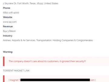 Envoy Air (American Airlines), Oracle EBS’nin Cl0p ile Bağlantılı 0 Günlük İhlalini Doğruladı