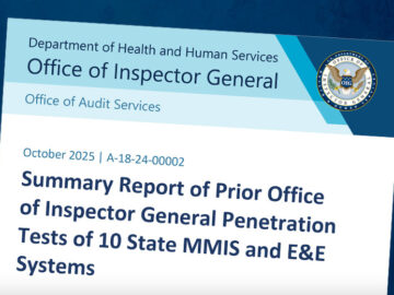 HHS Watchdog, Bazı Eyaletlerdeki Medicaid BT Güvenlik Açıklarını İşaretledi