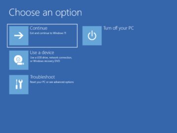 Microsoft, Ekim güncellemesinde Windows 11 Kurtarma Ortamını bozuyor