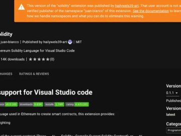 Kötü Amaçlı VSX Uzantısı “SleepyDuck” Komut Sunucusunu Canlı Tutmak İçin Ethereum Kullanıyor