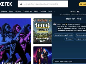 Ticketek, Stella web botu için Google’ın Vertex yapay zekasını seçti