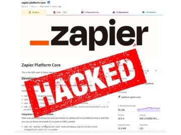 Zapier’in NPM Hesabı Hacklendi – Birden Fazla Paket Kötü Amaçlı Yazılımdan Etkilendi