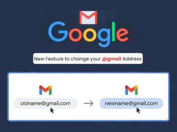 Google, Uzun Zamandır Beklenen @gmail.com E-posta Değiştirme Özelliğini Kullanıcılara Sunuyor