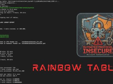 Mandiant, NTLMv1 Yönetici Parolası Hacklemeyi Etkinleştiren Rainbow Tables’ı Yayınladı