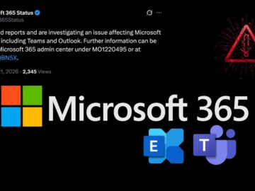 Microsoft, Exchange Online’ı, Teams’i ve M365 Suite’i Etkileyen Sorunu Araştırıyor